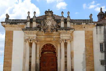 Fototapeta premium Architecture of the University of Coimbra, Coimbra, Portugal.