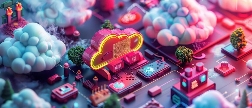 Interactive gaming platforms leveraging cloud