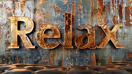 Copper Stress Relief concept art poster.