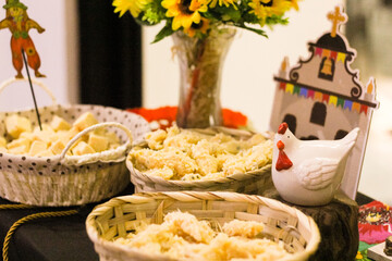 Festa Junina bandeirolas e decoração