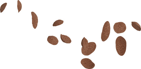 falling choco cereal