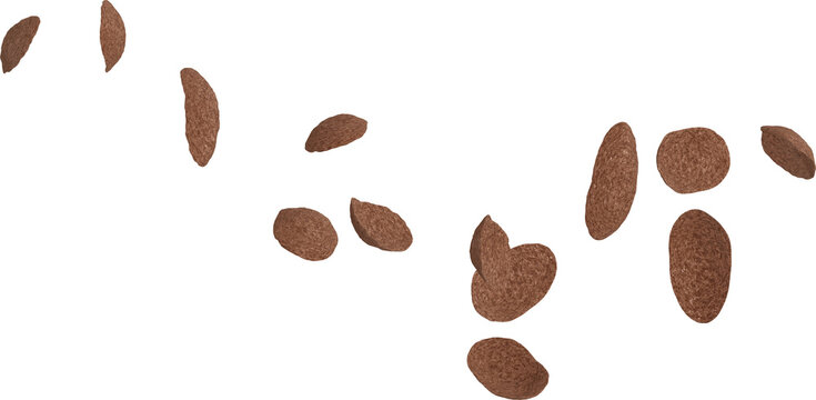 falling choco cereal