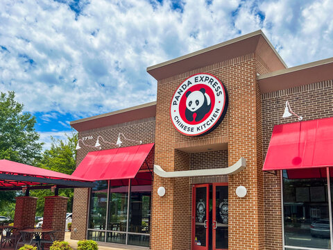 Panda Express is a chain restaurant serving American Chinese food in a fast casual setting.