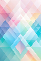 Fototapeta premium Minimalist abstract background with geometric shapes. Pastel color, soft gradient.