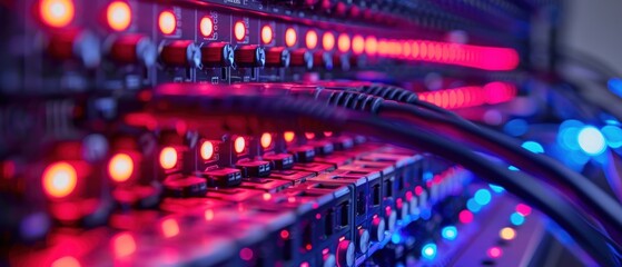 Network administrator setting up secure server connections