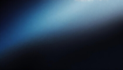 dark minimalistic gradient black and blue background with copy space, abstract texture, banner