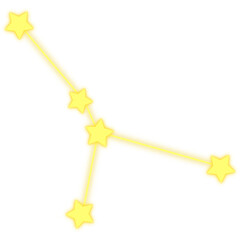 Zodiac Constellations Line. constellations sign in the deep space. Stars map, Astronomical Constellation Night Sky. Stardust in deep universe. Milky way galaxy