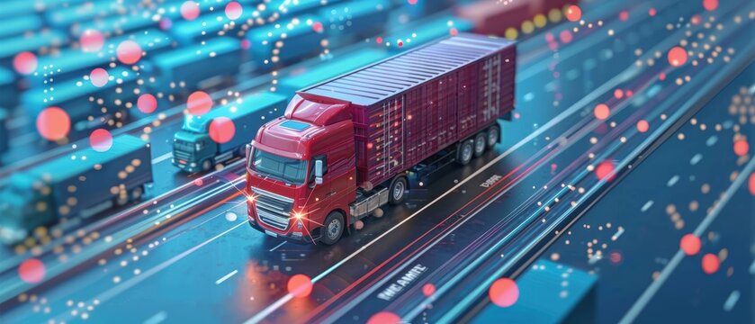 Real-time logistics management through cloud platforms