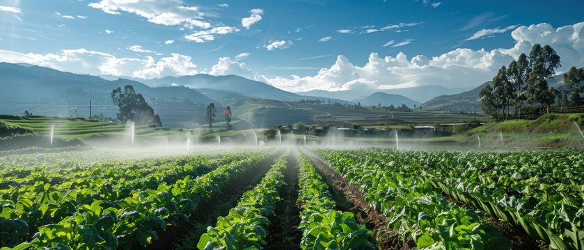 Smart irrigation system for efficient water use in farming