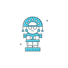 Tumi Inca Vector Icon Design