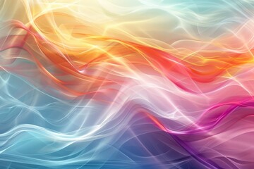 Abstract Colorful Swirls
