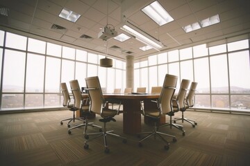 Modern Conference Room Interior