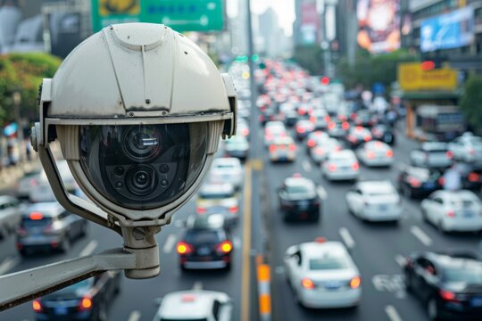 City Traffic Surveillance Camera