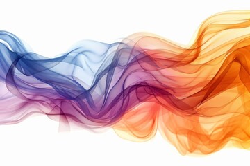 Colorful Abstract Smoke Art