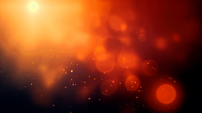 Abstract background in orange tones