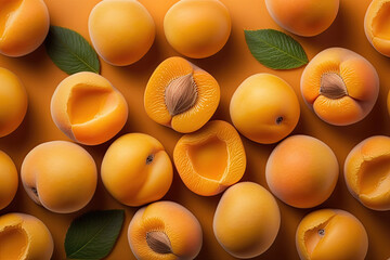apricots background