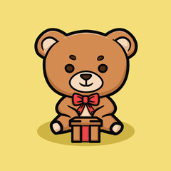 teddy brings interesting gifts