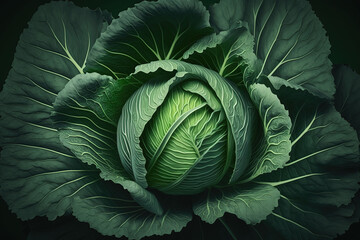 Obraz premium cabbage backgrounds
