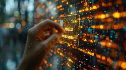 Security concerns in digital money transfers.