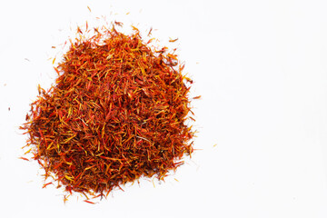 Fototapeta premium Dried Safflower, False Saffron, Saffron Thistle