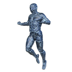 サイバーマン　3DCGレンダリング