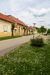 Street of Ilok , small town on the Croatian Serbian border in Croatia