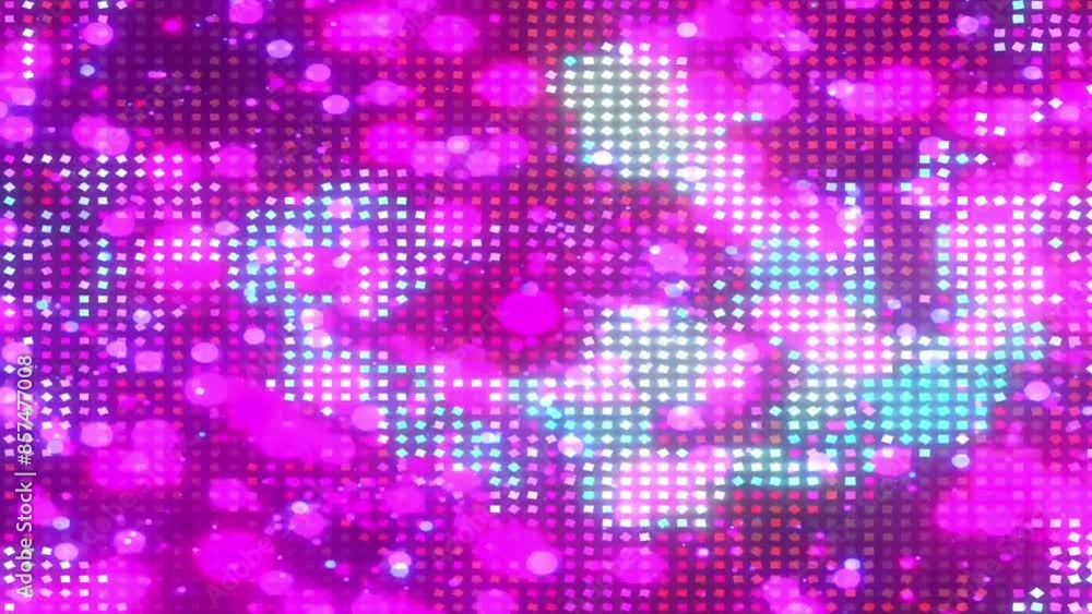 Aufkleber Vibrant abstract colorful pixels with flows