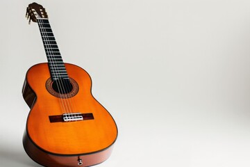 Guitar, Classical, Wooden, Reddish Brown, Acoustic, String Instrument