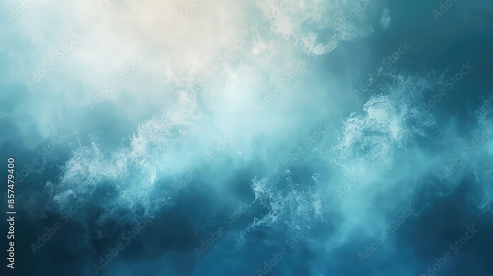 Poster abstract fog and mist background - soft fog and mist creating a mysterious look