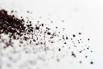 Espresso Coffee Grounds Close-up