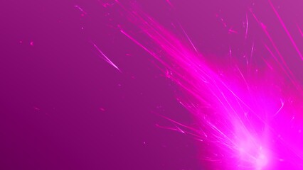 Futuristischer Lichteffekt in hell leuchtender Energiestruktur, pink, violett,...