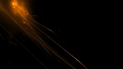 Futuristischer Lichteffekt in hell leuchtender Energiestruktur, blau, Geschwindigkeitseffekt,...