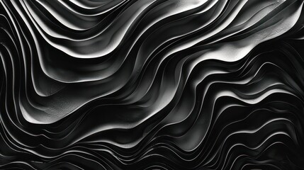 Obraz premium abstract smooth black background-closeup texture black color