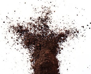 Explosive Spill of Coffee Grounds