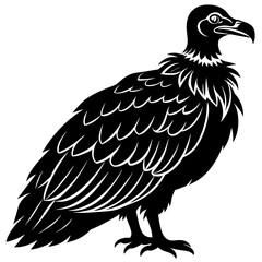 Black Vulture Vector Art Stunning Illustration for Your Projects