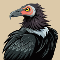 Black Vulture Vector Art Stunning Illustration for Your Projects