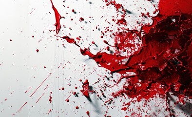 Splatter Art Background for Creative Projects, Advertising, Movie Posters