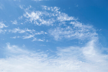 blue sky with clouds