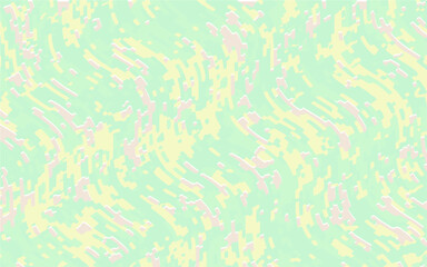 Abstract light wave background, green colour. Op art, wavy pattern. Vector illustration