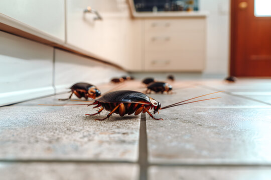 Invasion d'insecte en appartement, cafard