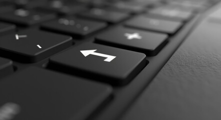 Computer Keyboard with Arrow Keys