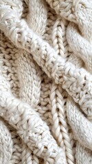 Abstract Background of Knit Texture