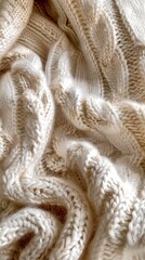 Abstract Background of Knit Texture