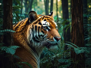 Fototapeta premium Tiger 