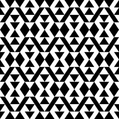 Diamonds, rhombuses, lozenges, tiles, triangles, arrows seamless pattern. Ethnic ornate. Folk ornament. Geometric image. Retro motif. Tribal wallpaper. Geometrical background. Ethnical textile print
