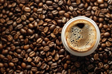 Fototapeta premium Takeaway Coffee Cup in Urban Setting