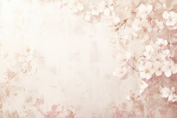 Pastel Floral Watercolor Background