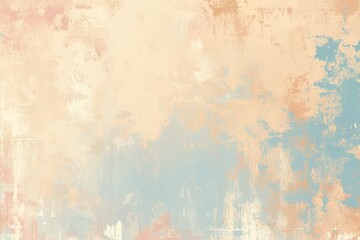 Obraz premium Abstract Beige and Blue Watercolor Background