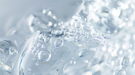 Transparent clear liquid