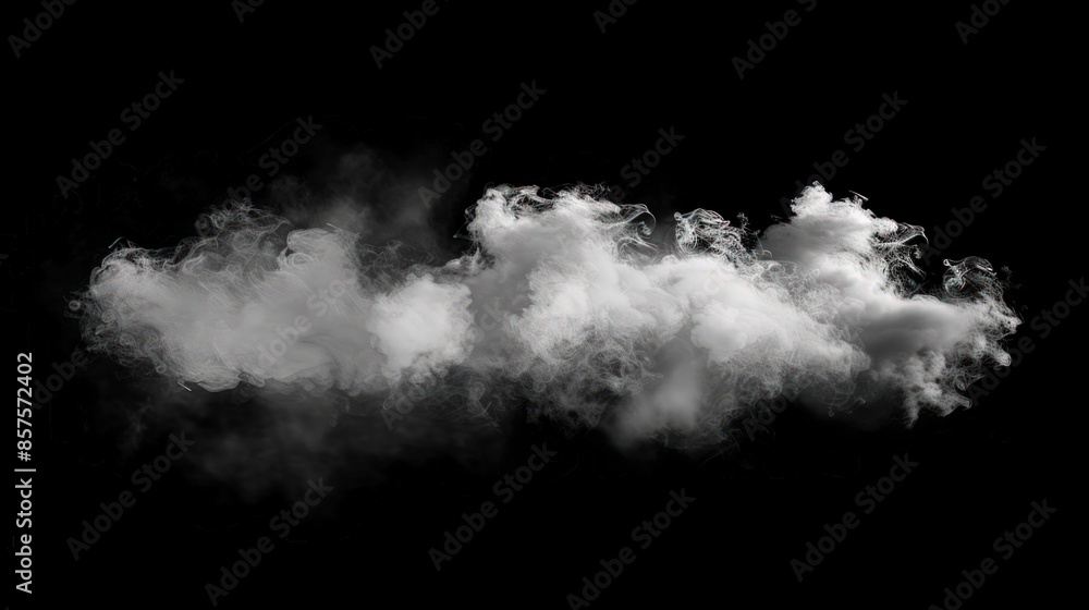 Poster a dark sky with a few clouds. generate ai image